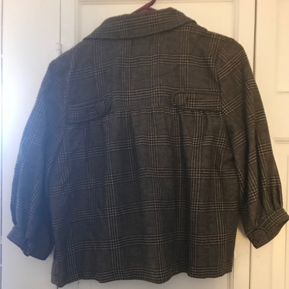 Cropped wool jacket - Picture 3 of 3